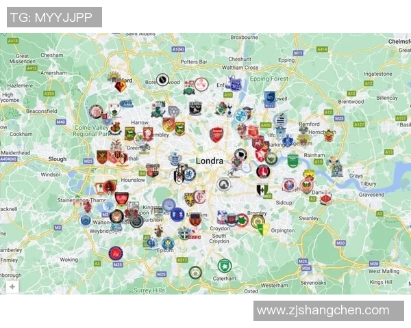 英超球队位置分布地图解析 英超球队位置分布地图解析